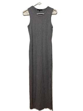 Quince Tencel Lyocell Sleeveless Rib Knit Maxi Dress